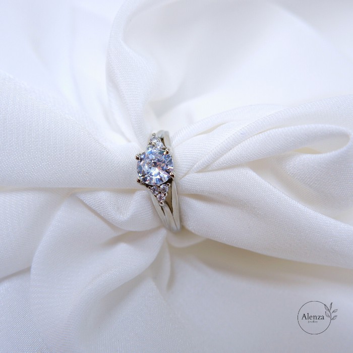 Alenza Eloise Ring - S925 + Gold Plated - Sterling Silver 925 Ring