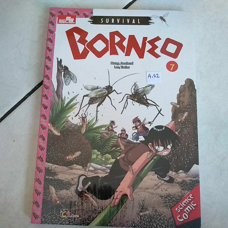 science comic - survival BORNEO seri 7