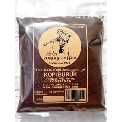 

Kopi Bubuk Asli Pontianak (Kopi Aming / Aming Coffee Pontianak)