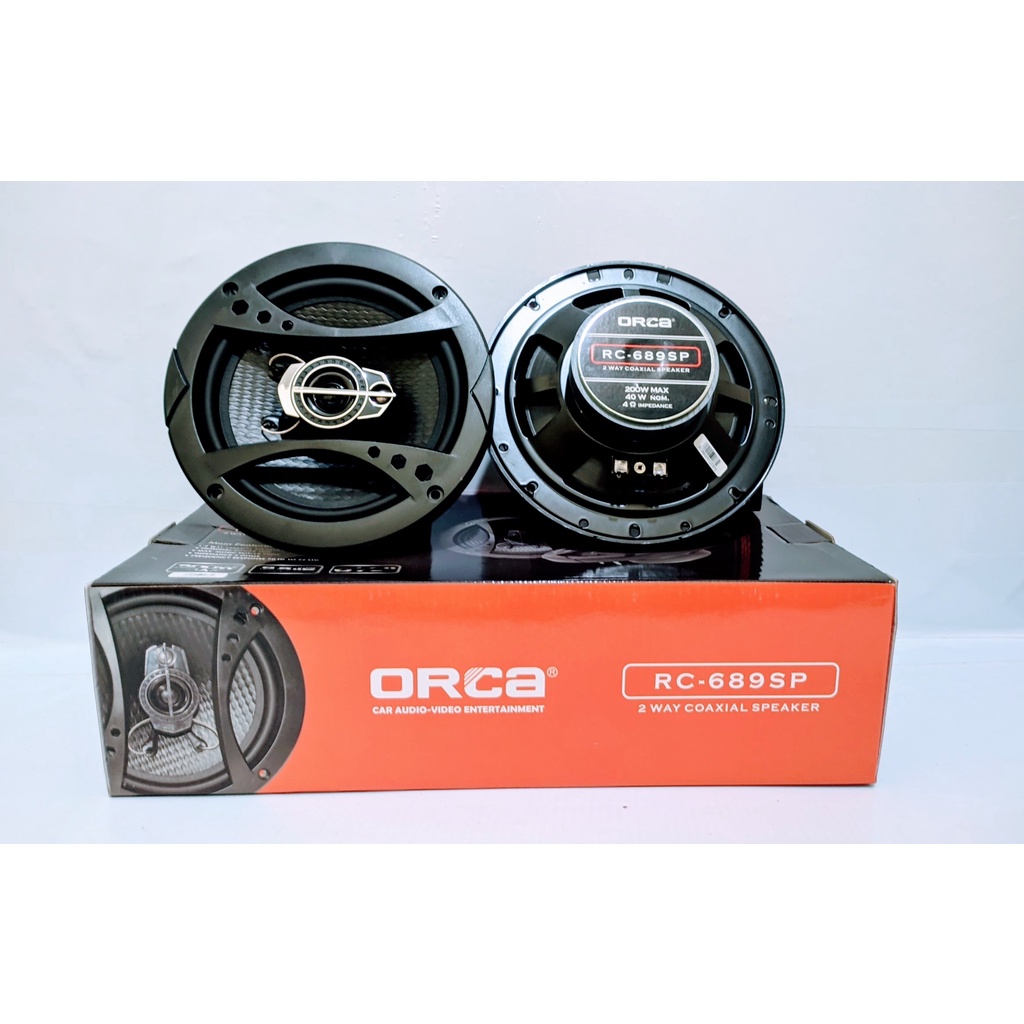Jual Speaker Coaxial ORCA RC689SP Speaker Pintu Mobil 2 Way ORCA