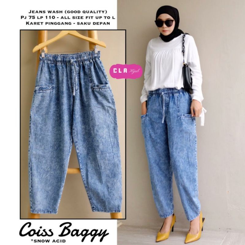 Coiss baggy jeans / celana jeans BR