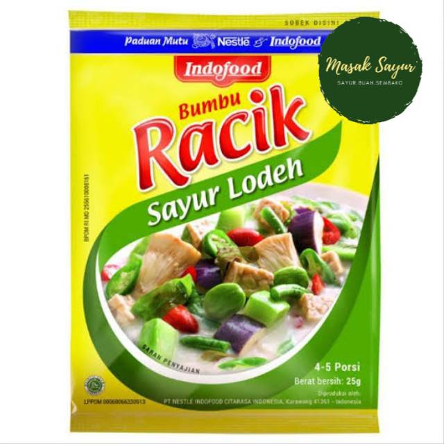 

Bumbu racik sayur lodeh bandung