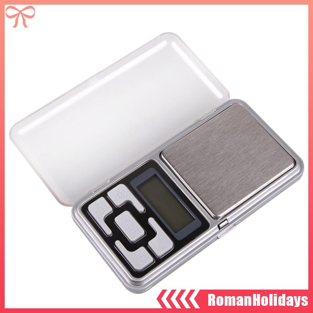 Portable 500g x 0.01g Mini Digital Scale Jewelry Pocket Balance Weight Gram LCD