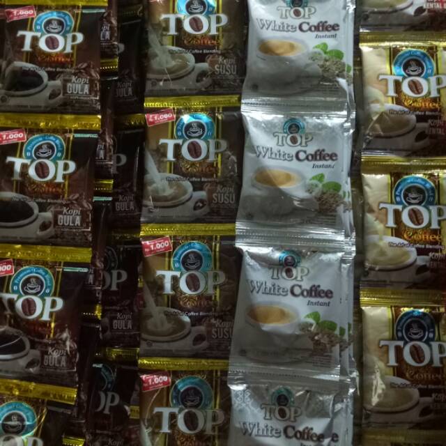

Top Coffee susu, gula, white
