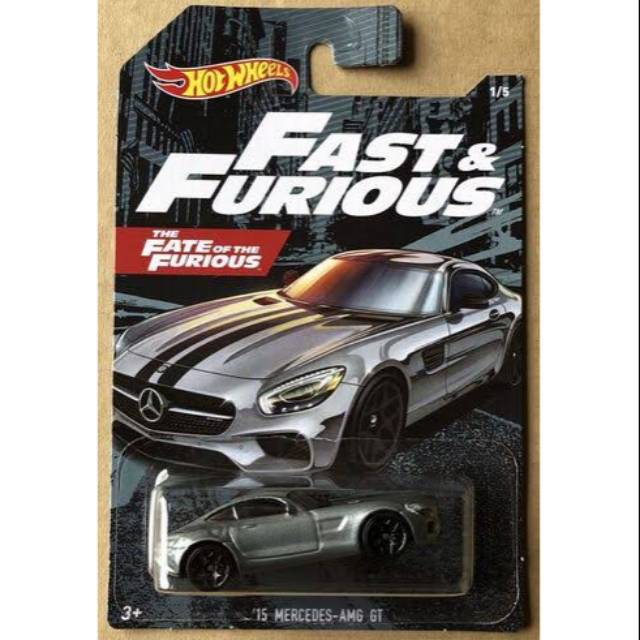 Hotwheels Fast And Furious Mercedes Amg Gt Shopee Indonesia