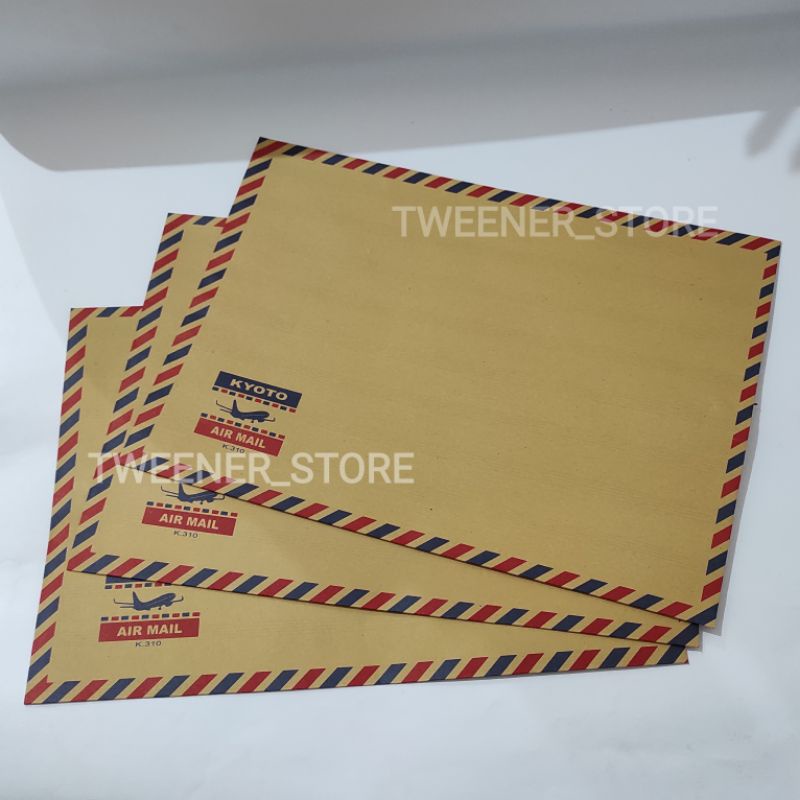 

Amplop Coklat 310 | Kyoto Air Mail
