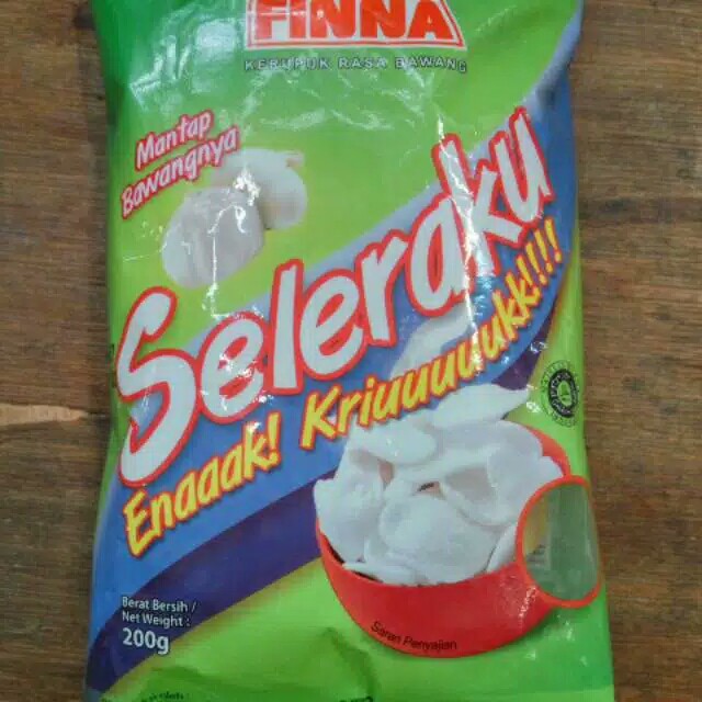 

Krupuk rasa bawang seleraku 200 gr