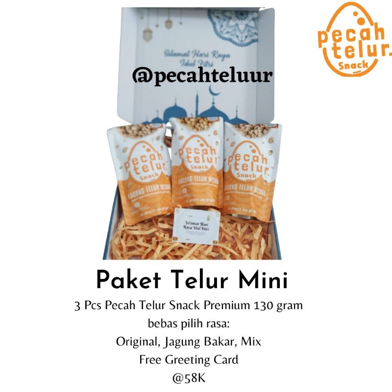 

Paket Hampers Pecah Telur Mini Wow Murah Banget di Bawah 60k !!!