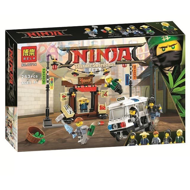 BS-124 Ninja City Chase City Chasing War - Bela 10714 - Ninja Go