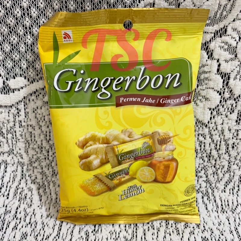 

Gingerbon Permen Jahe dengan Honey Lemon / Ginger Candy / Madu dan Lemon