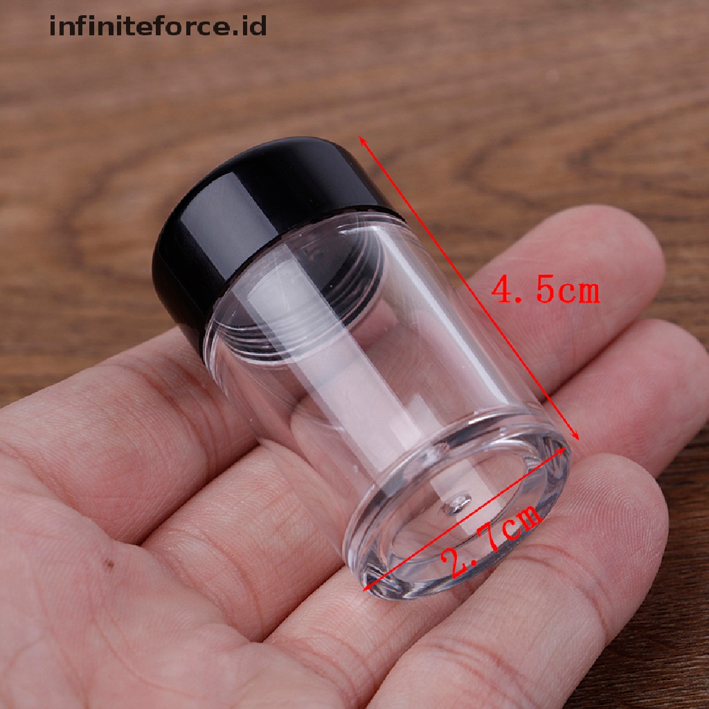 (Infiniteforce.Id) 1-3 Pcs Botol Kontainer Kosong 10ml Untuk Sample Kosmetik