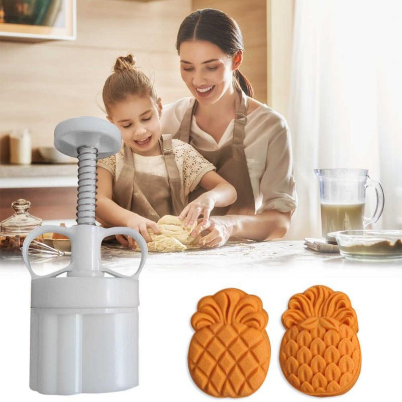 Cetakan Nastar atau kue bulan bentuk nanas