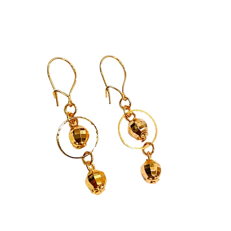 Anting wanita //anting jurai // anting lapis emas//perhiasan wanita// anting-3