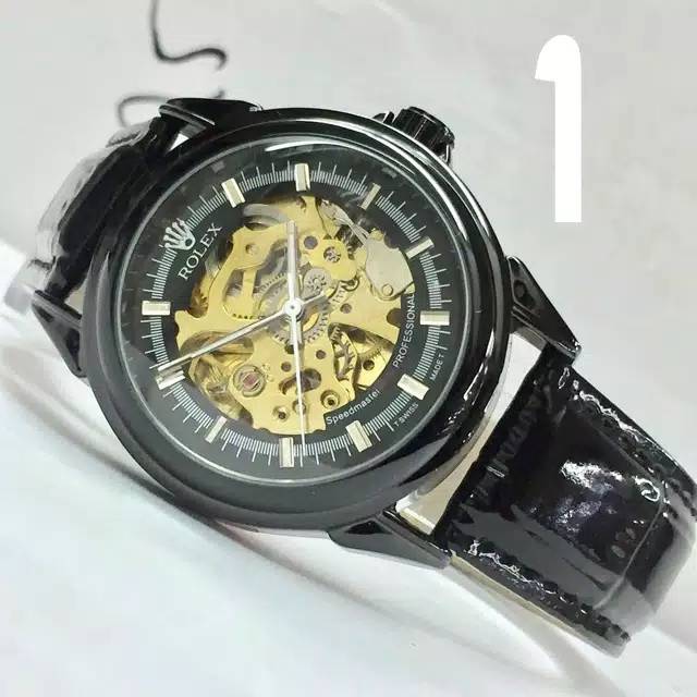 Rolex Skeleton Kulit Balok S