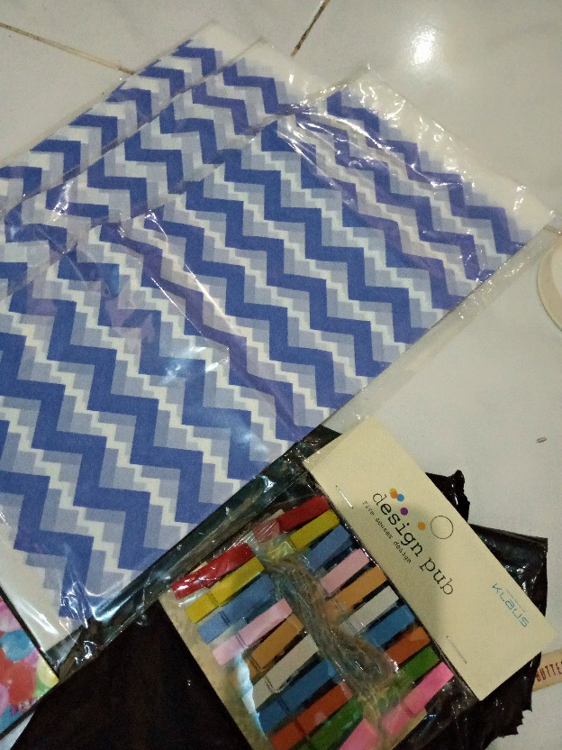 Taplak Motif Zigzag - Taplak Plastik Murah - Taplak Plastik Warna - Taplak Pesta - Table Cover