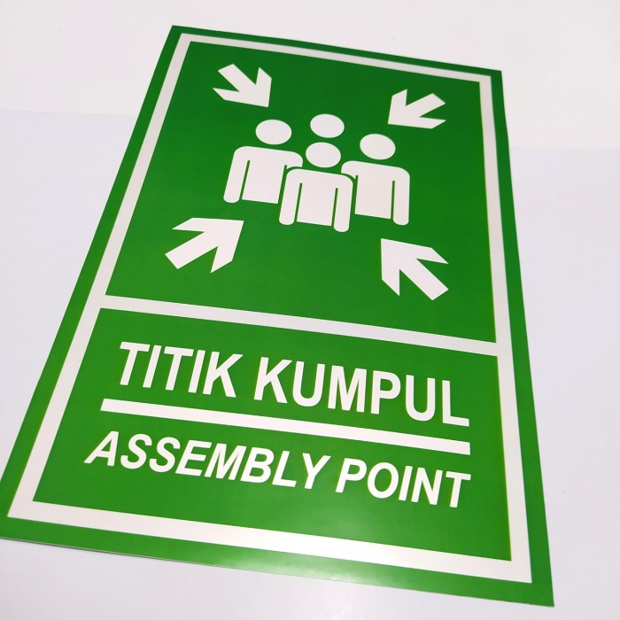 

SIGN STICKER K3 RAMBU SAFETY TITIK KUMPUL Elegan
