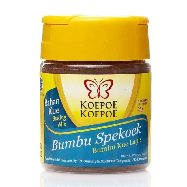 

KOEPOE BUMBU SPEKOEK / BUMBU KUE LAPIS - 25GR