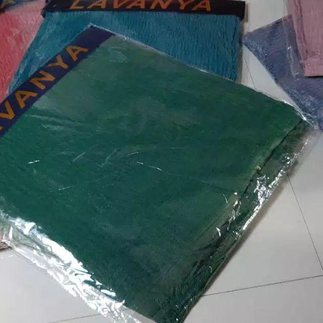 PASHMINA CRINKLE CRIMP COTTON SHAWL HIJAB PASMINA CRINKLE RAWIS NEGRO_WARNA1-Crinkle SOFT BOTOL