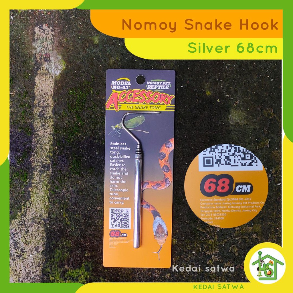 Snake Hook tongkat ular stik catcher nomoypet 68 Cm