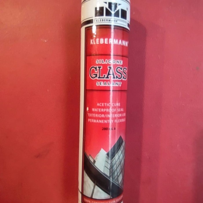 KLEBERMANN Silicone Glass Sealant Klebermann Asam Silikon Kaca