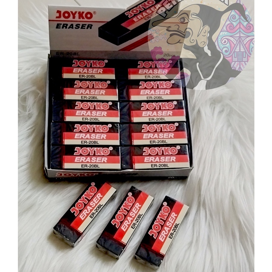 

[PCS] PENGHAPUS PENSIL JOYKO HITAM BESAR ER-20BL*