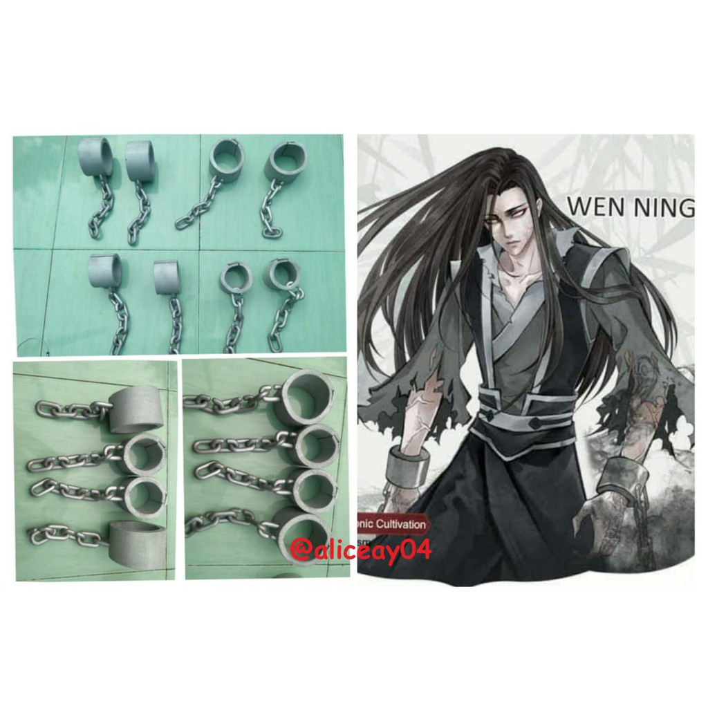 Wen Ning after death/ mo dao zu shi cosplay costume/china