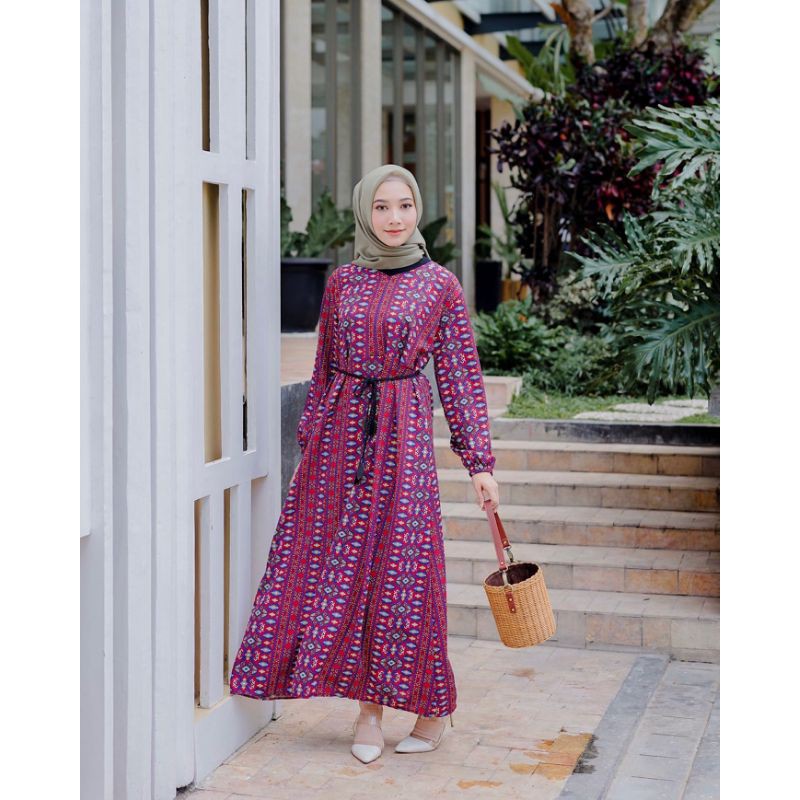 Etnik Maxi Dress / Gamis Etnik