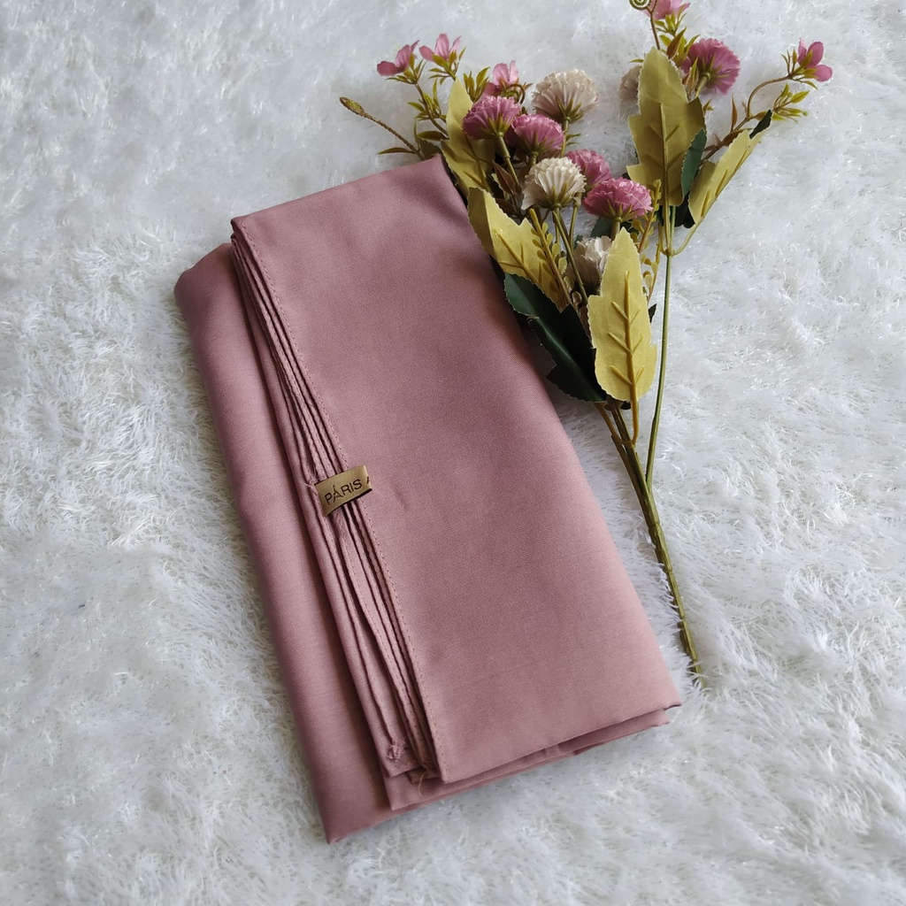 PARIS PREMIUM PARIS AMOUR HIJAB SEGI EMPAT-plum