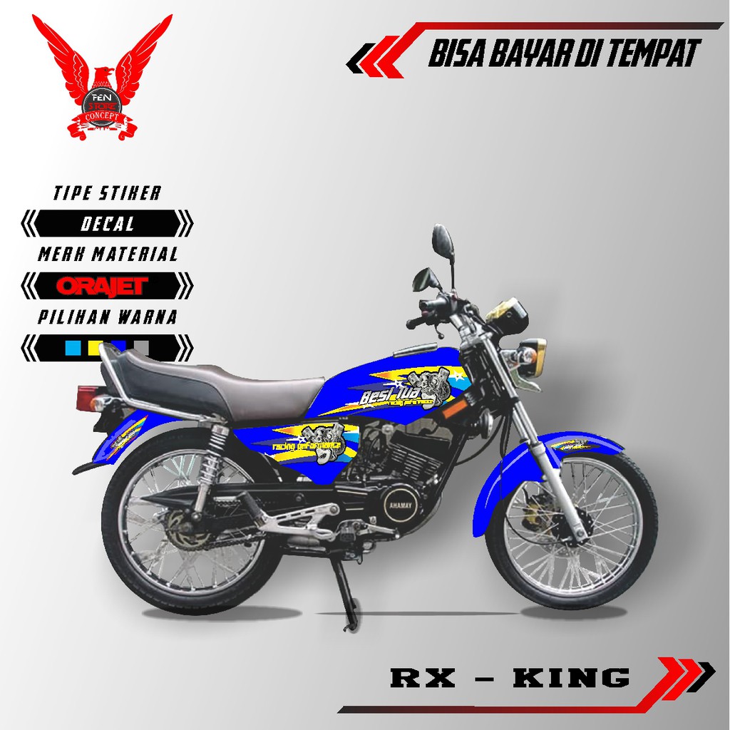 Jual Decal RX King Pink Termurah Indonesia Shopee Indonesia