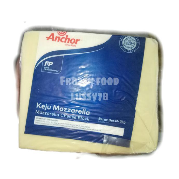 

Keju Mozarella Anchor kemasan -+2kg gosend