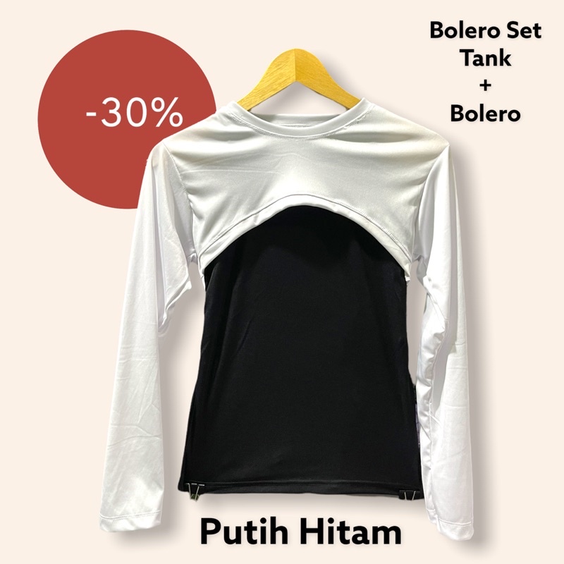 Atasan Wanita Set Bolero + Tanktop