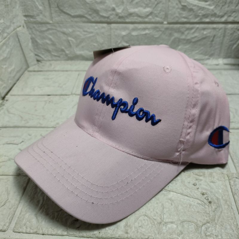 Topi baseball CHAMPION topi baseball cap pria wanita topi Bordir CHAMPION quality premium