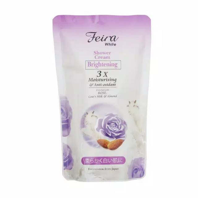 FEIRA WHITE ROSE SHOWER CREAM Refill 850 ml