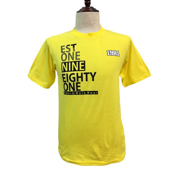 T-shirt EST ONE NINE EIGHTY ONE