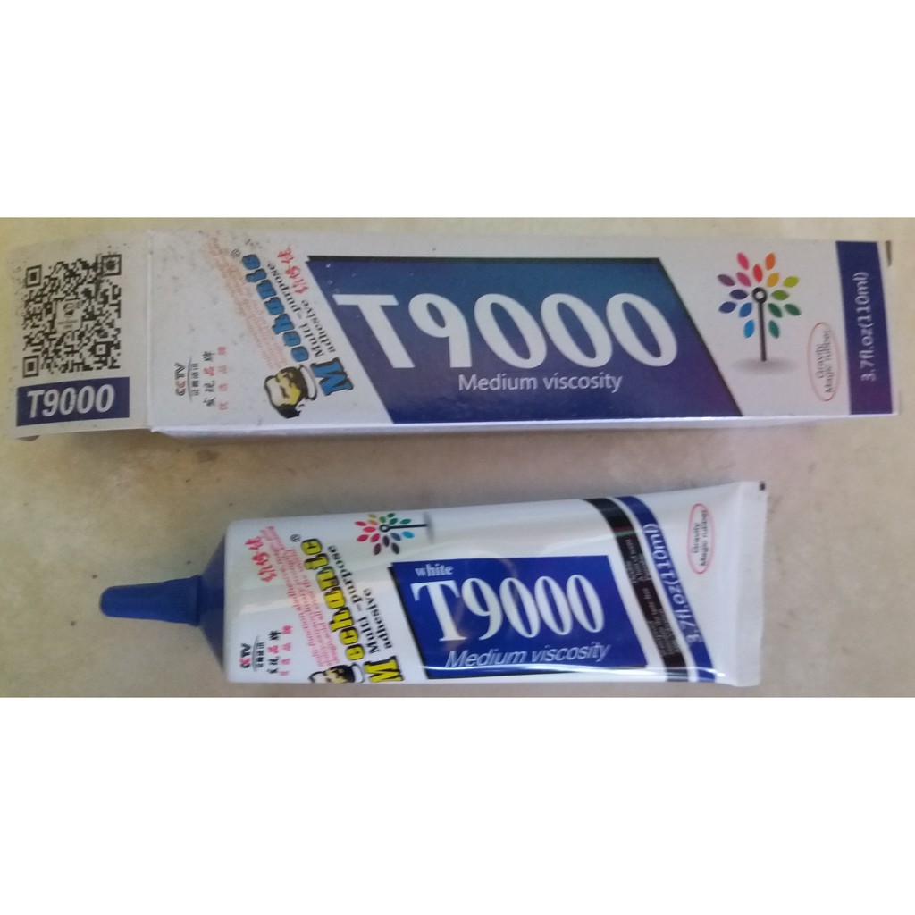 Jual lem lcd lem touchscreen lem casing hp T9000 warna putih besar