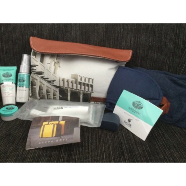 TAS TRAVEL KIT NAPPA DORI BRICS ORGINAL FROM QATAR