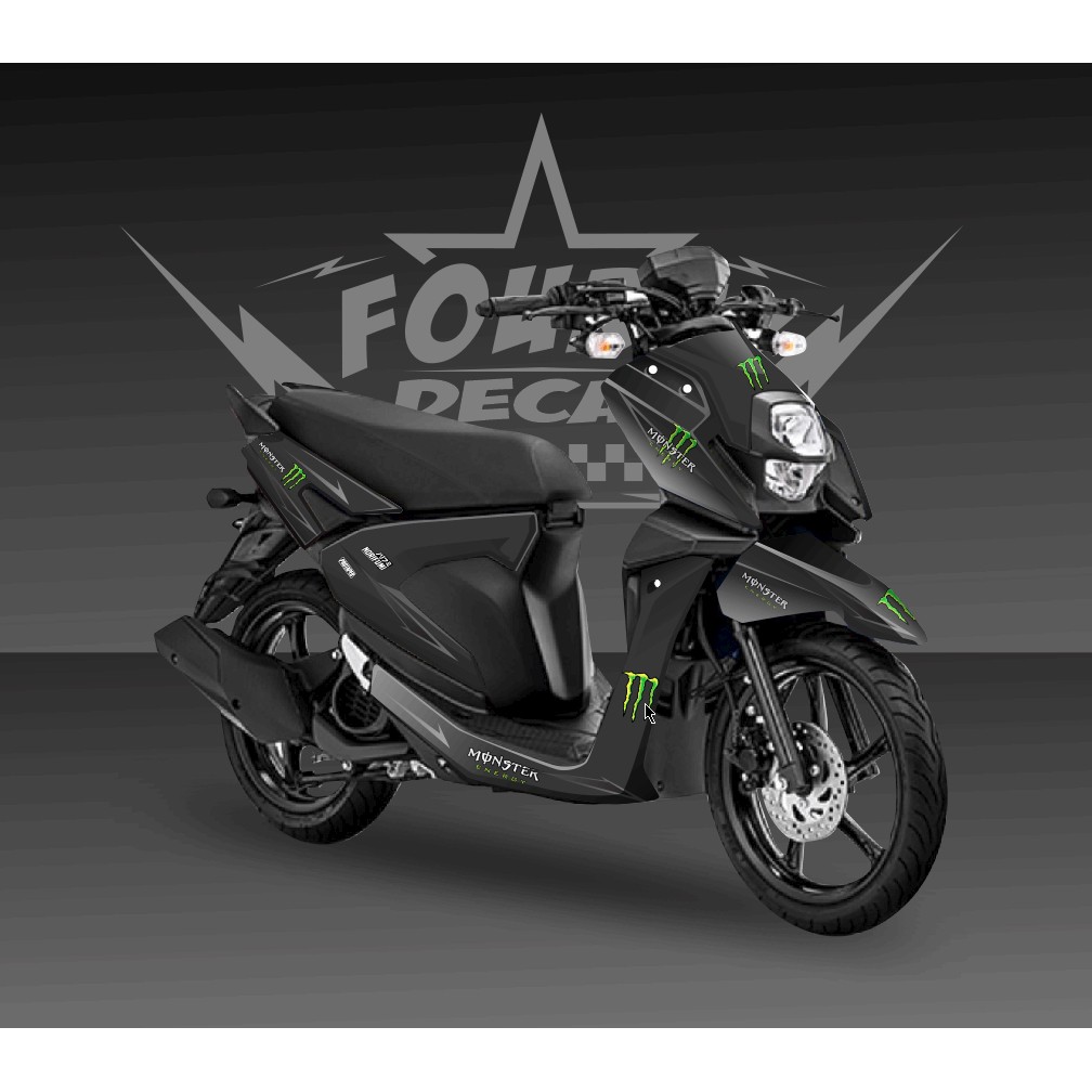 DECAL XRIDE 125 DESAIN BISA CUSTOM SESUAI PERMINTAAN