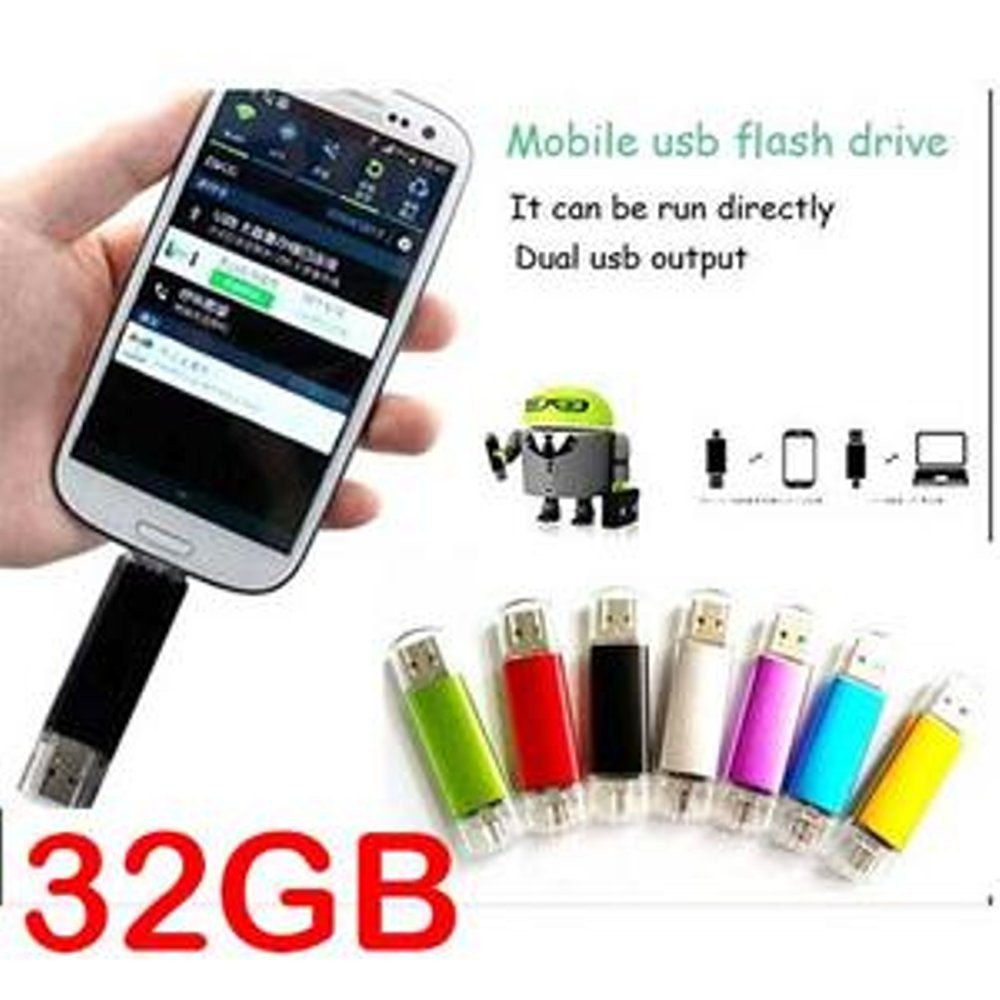 Flashdisk OTG Samsung 32GB Original 99 %