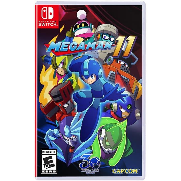 Gaming Nintendo Switch Mega Man 11 Megaman Cd Dvd Shopee Indonesia