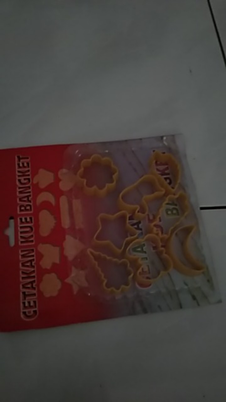 1 Set Cetakan Kue Kering / Bangket Plastik