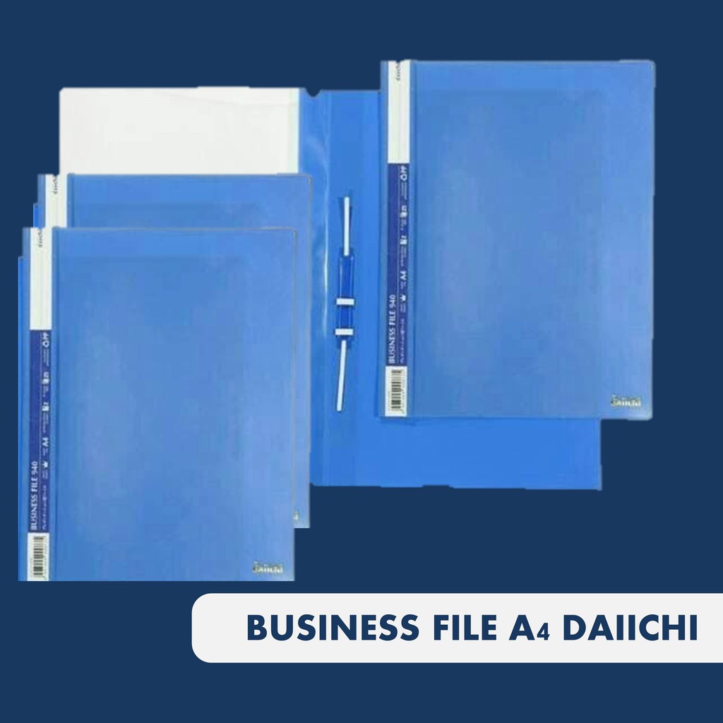 MAP SPRING A4 DAIICHI / BUSSINESS FILE A4 / DOKUMEN HOLDER / MAP UKURAN A24 / ALAT TULIS KANTOR