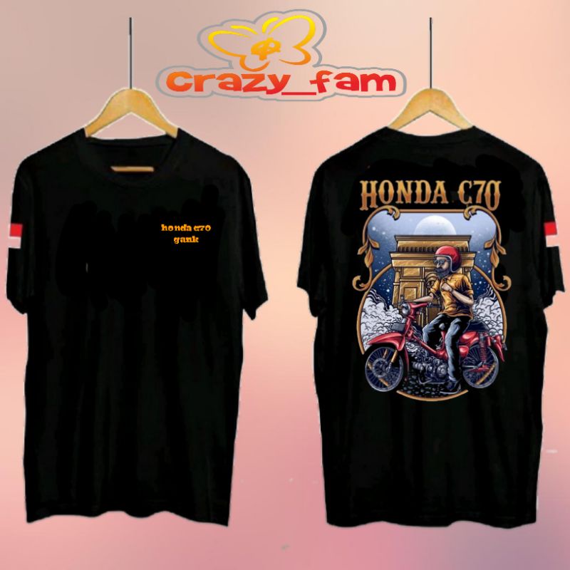 KAOS BAJU HONDA GANK C70