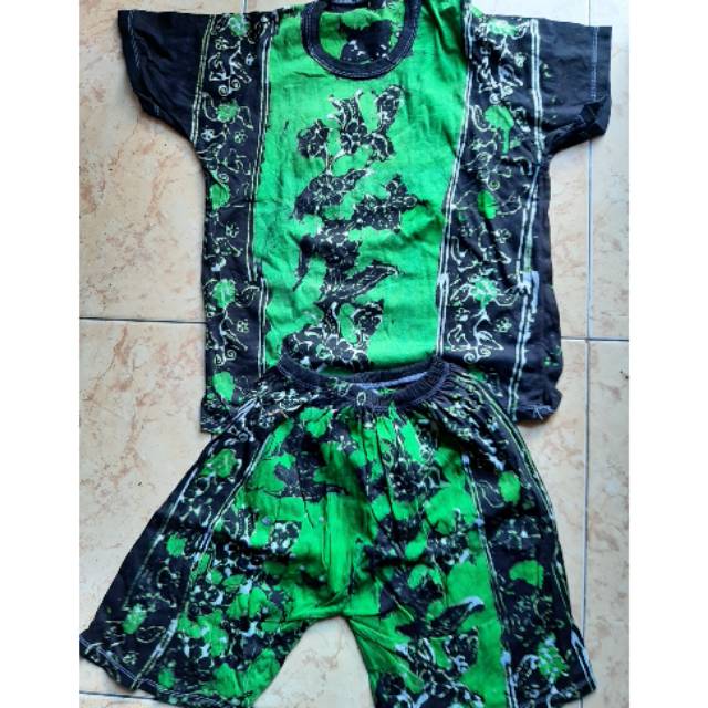 BATIK TUBAN SETELAN KAOS COWOK