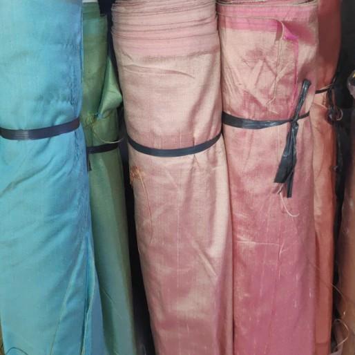 ♜ Kain Sutra Murni 100% | Pure Thai Silk | Kain Kebaya Original ☞