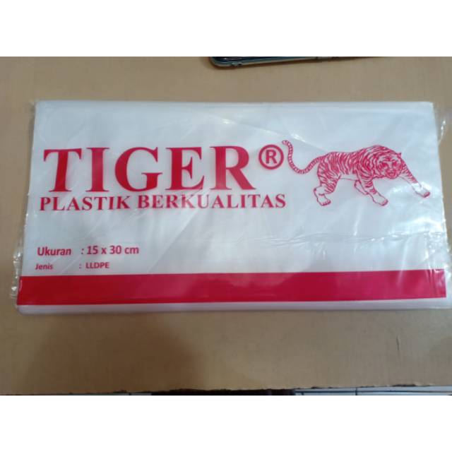 Plastik PE 15 X 30 Kantong Plastik LLDPE Kemasan Makanan 15 X 30