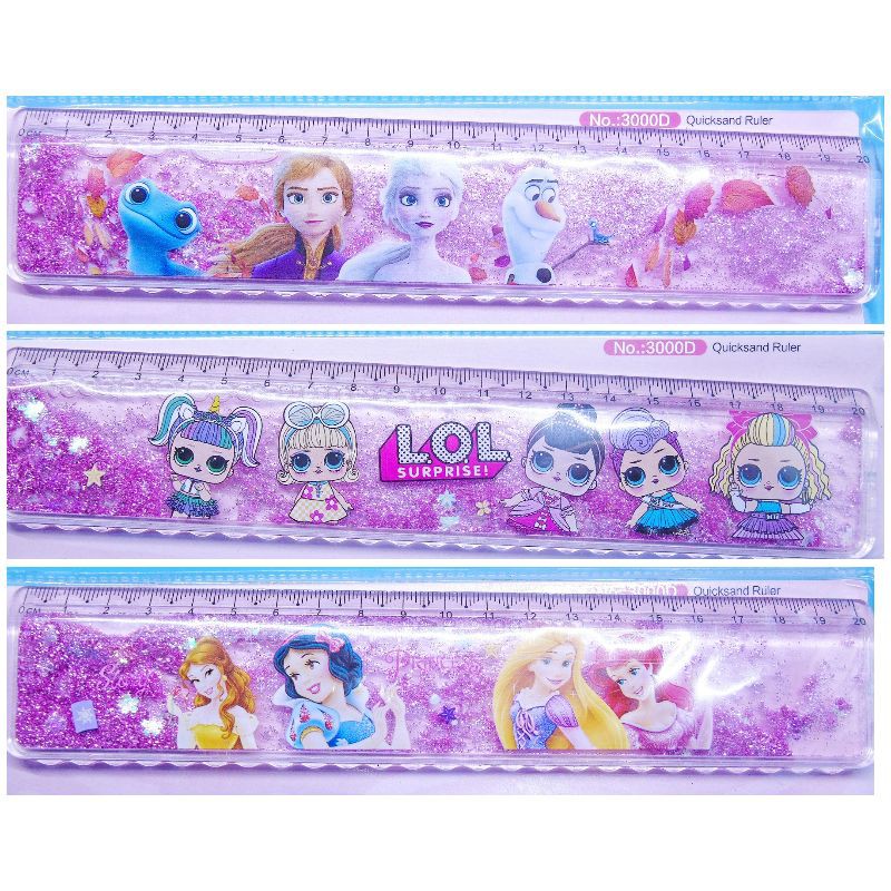 

PENGGARIS/MISTAR AIR GLITER