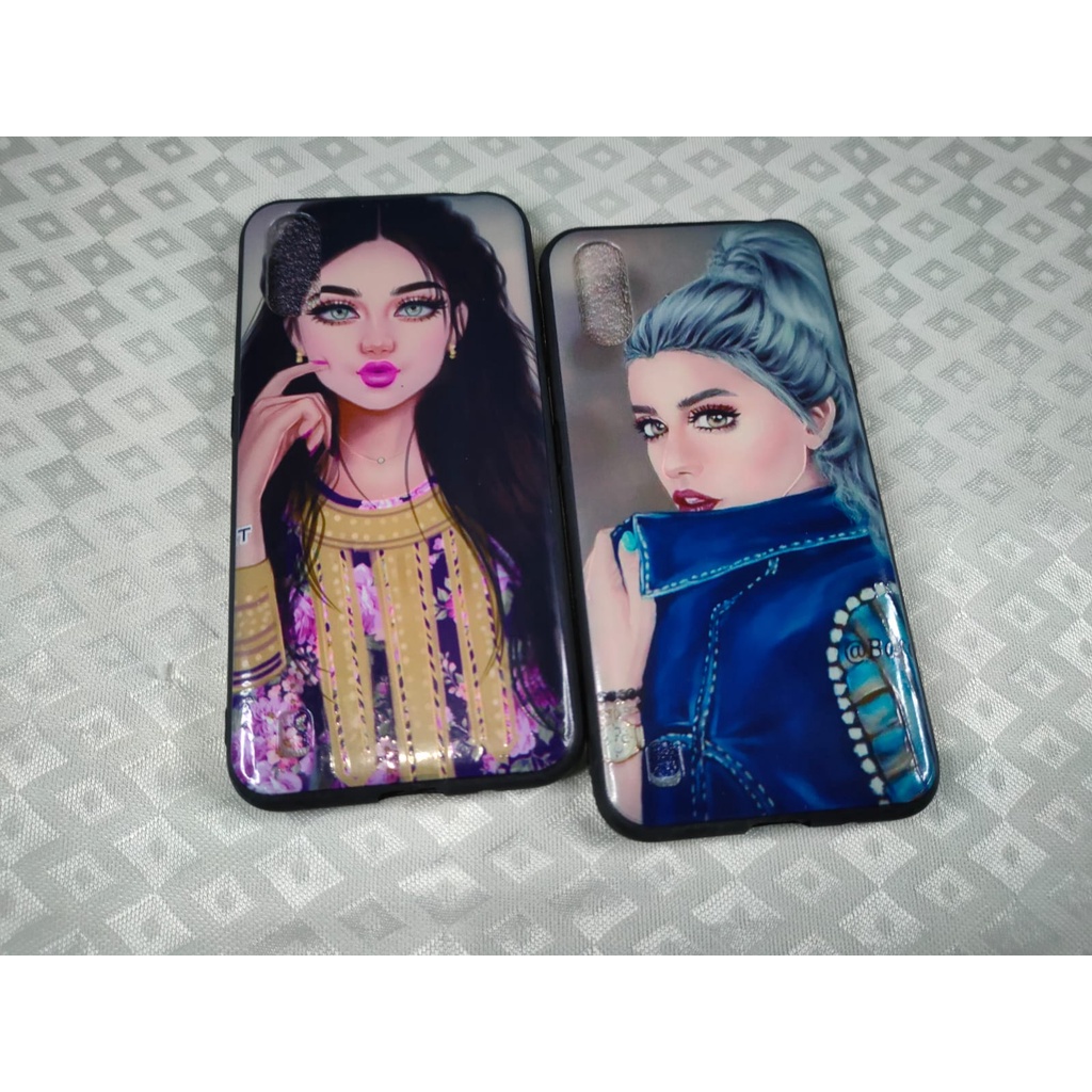 CASE KARAKTER KOREAN SEXY CARTOON GIRL REDMI NOTE 8 PRO