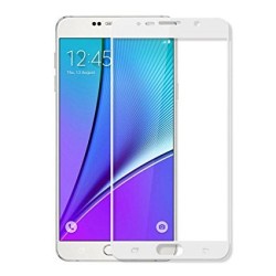 TEMPERED GLASS FULL LEM 5D SAMSUNG NOTE 5 BLACK WHITE