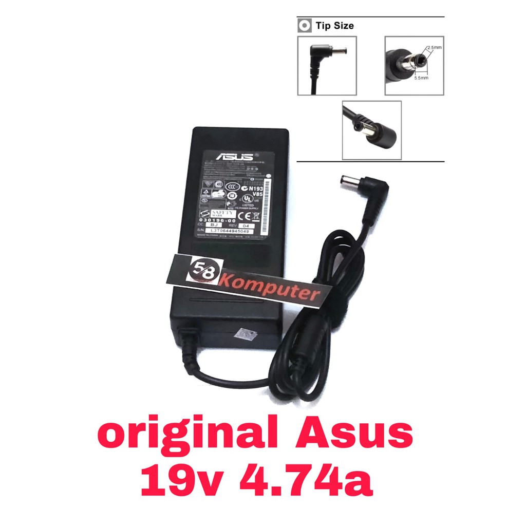 Asus ADP-90SB BB 19V 4.74A 5.5*2.5mm AC/DC charger adapter Laptop Version For Asus ADP-90CD DB PA-1900-36