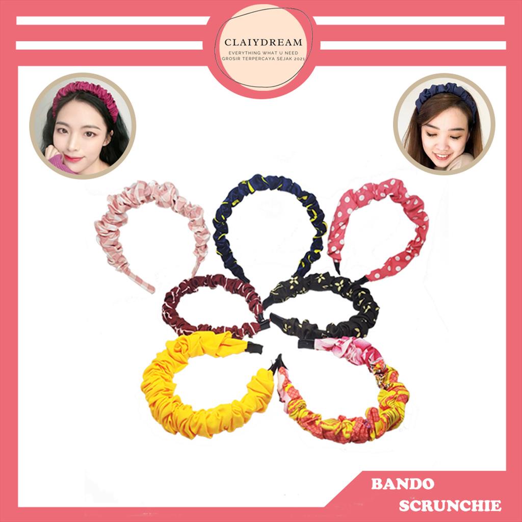 Bando Srunchie  Bando Viral Bando Nagita Bando Korea Bandana Imut Lucu